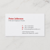 Visitekaartjes voor kinderboer/boer (Voorkant)