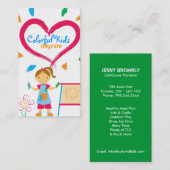 Visitekaartjes voor kinderopvang (Voorkant / Achterkant)