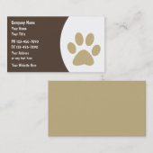 Visitekaartjes voor kinderopvang Nieuw (Voorkant / Achterkant)