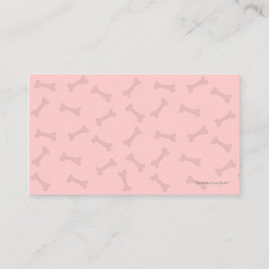 Visitekaartjes voor kinderverzorging (Achterkant)