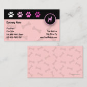 Visitekaartjes voor kinderverzorging (Voorkant / Achterkant)