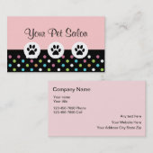 Visitekaartjes voor kinderverzorging (Voorkant / Achterkant)