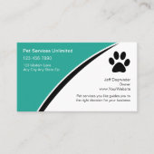 Visitekaartjes voor kinderverzorging (Voorkant)