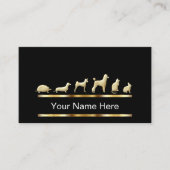 Visitekaartjes voor kinderverzorging (Voorkant)