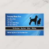 Visitekaartjes voor kinderverzorging (Voorkant)