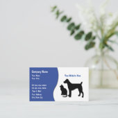 Visitekaartjes voor kinderverzorging (Staand voorkant)