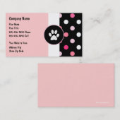 Visitekaartjes voor kinderverzorging (Voorkant / Achterkant)