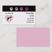 Visitekaartjes voor kinderverzorging (Voorkant / Achterkant)