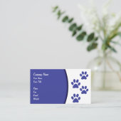 Visitekaartjes voor kinderverzorging (Staand voorkant)