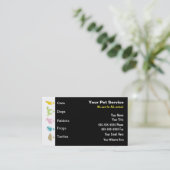 Visitekaartjes voor kinderverzorging (Staand voorkant)