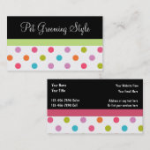 Visitekaartjes voor kinderverzorging (Voorkant / Achterkant)