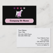 Visitekaartjes voor kinderverzorging (Voorkant / Achterkant)