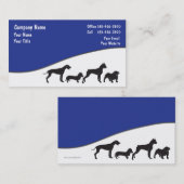 Visitekaartjes voor kinderverzorging (Voorkant / Achterkant)