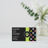 Visitekaartjes voor kinderverzorging (Staand voorkant)