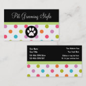 Visitekaartjes voor kinderverzorging (Voorkant / Achterkant)