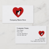 Visitekaartjes voor kinderverzorging (Voorkant / Achterkant)