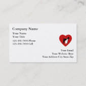 Visitekaartjes voor kinderverzorging (Achterkant)