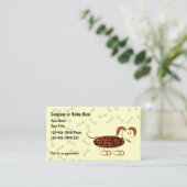 Visitekaartjes voor kinderverzorging (Staand voorkant)