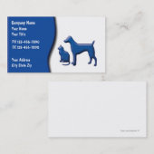 Visitekaartjes voor kinderverzorging (Voorkant / Achterkant)