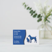 Visitekaartjes voor kinderverzorging (Staand voorkant)