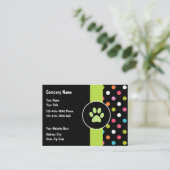 Visitekaartjes voor kinderverzorging (Staand voorkant)