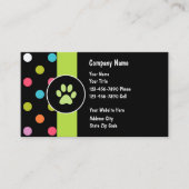 Visitekaartjes voor kinderverzorging (Voorkant)