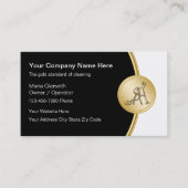 Visitekaartjes voor klasreiniging (Voorkant)