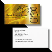 Visitekaartjes voor klasreiniging