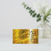 Visitekaartjes voor klasreiniging (Staand voorkant)