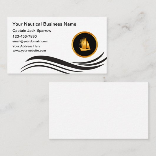 Visitekaartjes voor kleine zweefboten (Voorkant / Achterkant)