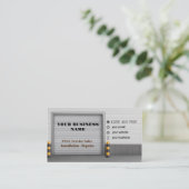 Visitekaartjes voor kleppen (Staand voorkant)