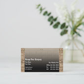 Visitekaartjes voor kleppen (Staand voorkant)