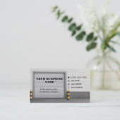 Visitekaartjes voor kleppen (Staand voorkant)