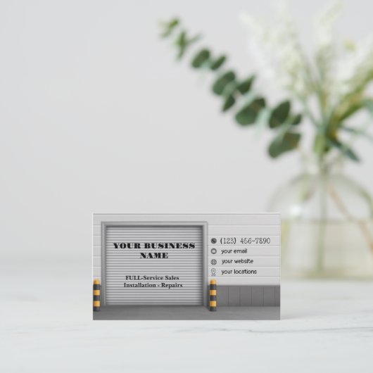 Visitekaartjes voor kleppen (Staand voorkant)