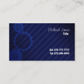 Visitekaartjes voor klokken (Achterkant)