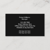 Visitekaartjes voor koelste klasbouw - nieuw (Achterkant)