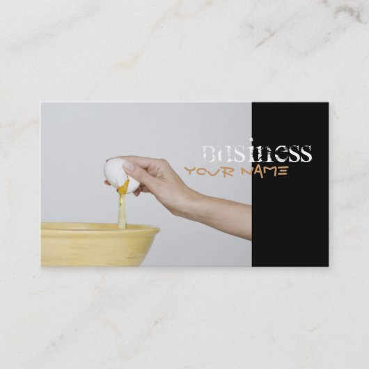 Visitekaartjes voor koken (Voorkant)