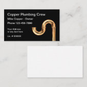 Visitekaartjes voor koperen leidingen (Voorkant / Achterkant)