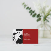 Visitekaartjes voor kozijnen afdrukken (Staand voorkant)