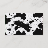 Visitekaartjes voor kozijnen afdrukken (Achterkant)