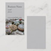 Visitekaartjes voor kralen (Voorkant / Achterkant)