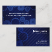 Visitekaartjes voor kredietreparatie (Voorkant / Achterkant)