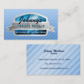 Visitekaartjes voor kredietreparatie (Voorkant / Achterkant)