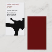 Visitekaartjes voor krijgskunst (Voorkant / Achterkant)