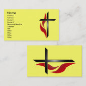 Visitekaartjes VOOR KRUISEN EN VLAK (Voorkant / Achterkant)