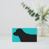 Visitekaartjes voor labrador Retriever (Staand voorkant)