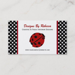 Visitekaartjes voor Ladybug en Polka Dots