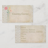 Visitekaartjes voor landelijke bijtende bijkomstig (Voorkant / Achterkant)