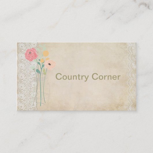 Visitekaartjes voor landelijke bijtende bijkomstig (Voorkant)