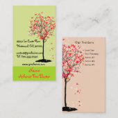 Visitekaartjes voor landschapsarchitecten (Voorkant / Achterkant)